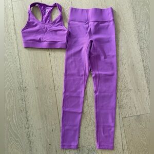 All Access purple workout set